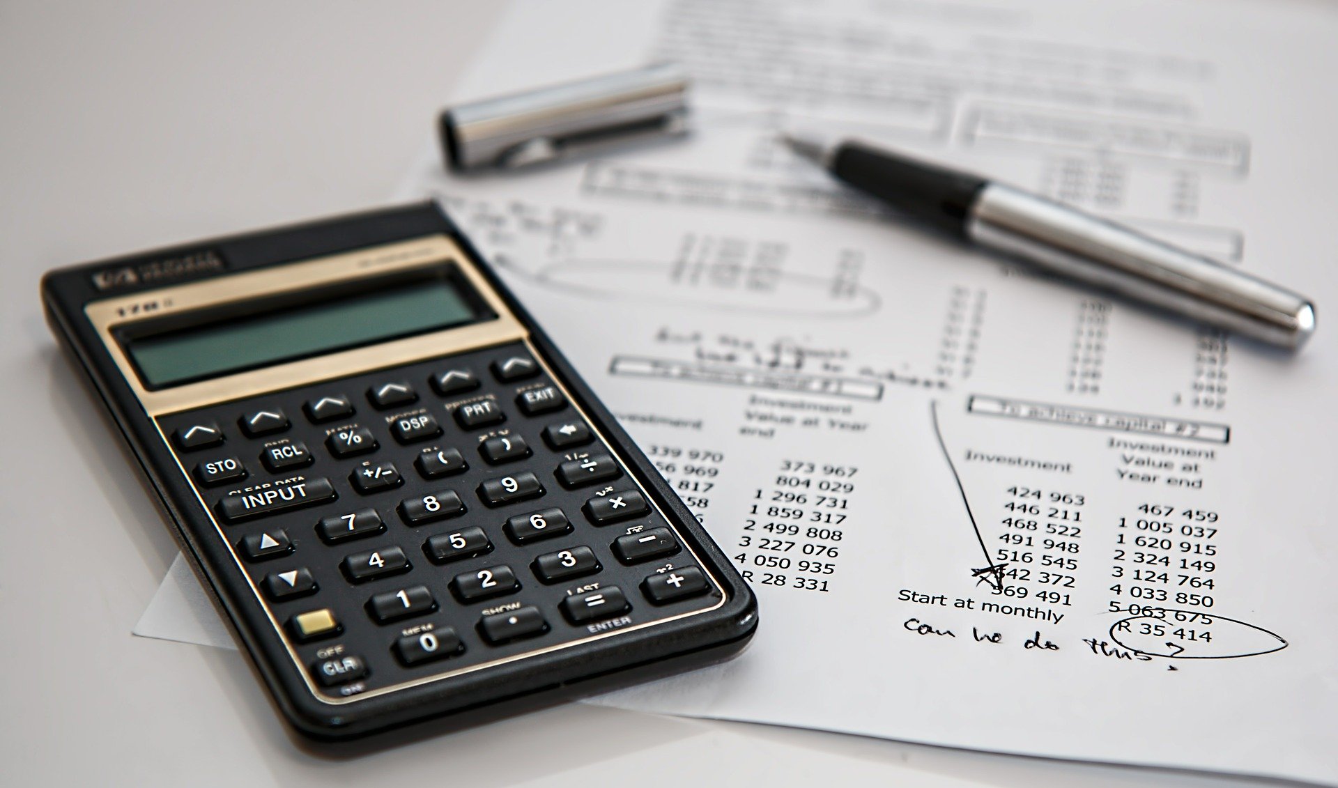 business finance calculator Johnson Reed