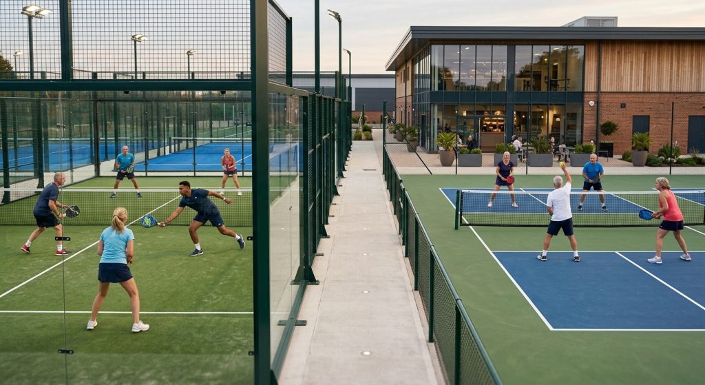 Padel vs Pickleball UK