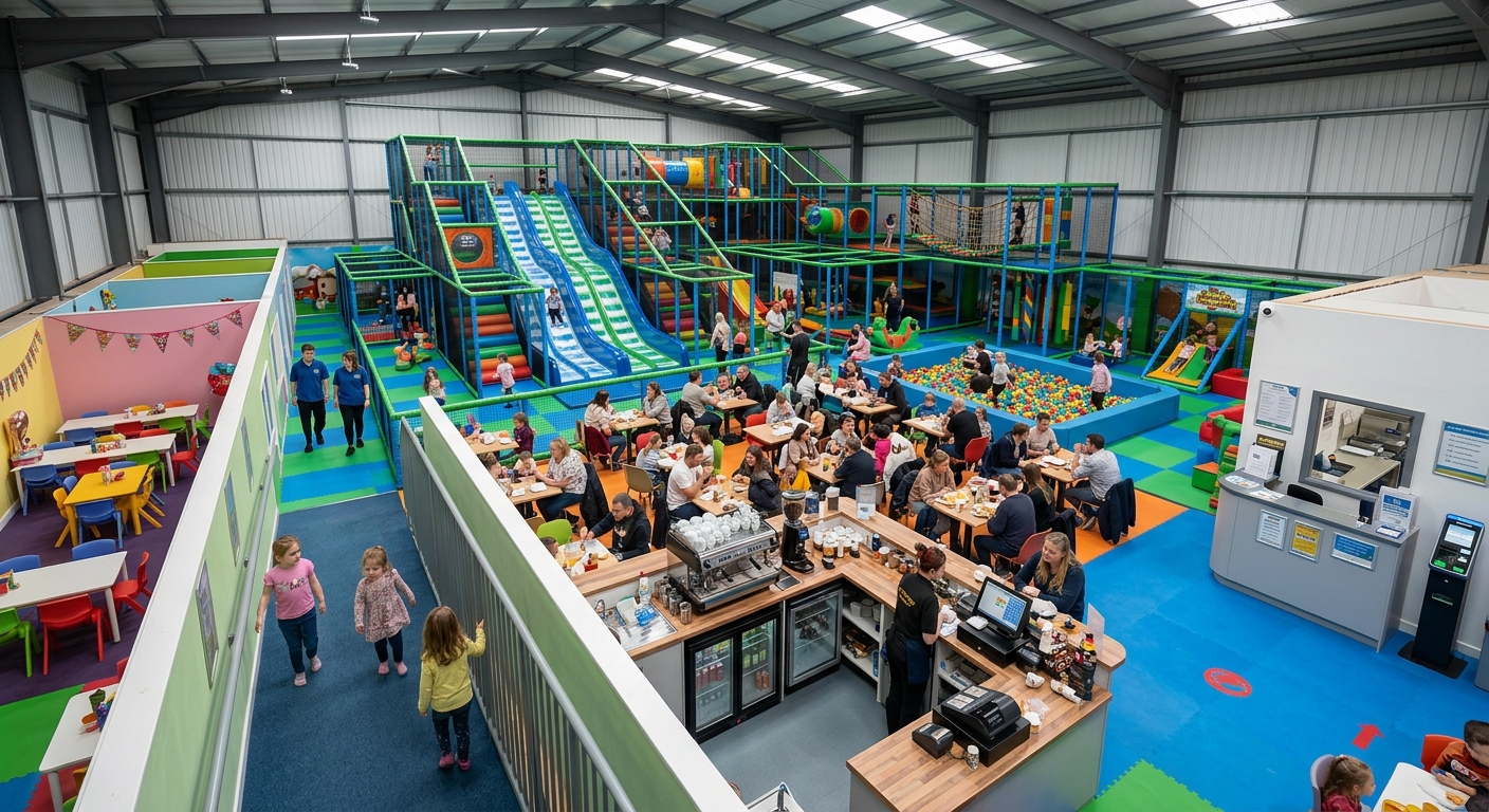 How much does it cost to start a soft play business in UK?